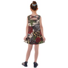 Kids  Cross Back Dress 