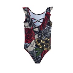 Kids  Frill Swimsuit 
