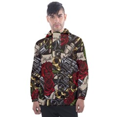 Men s Front Pocket Pullover Windbreaker 