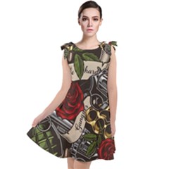 Tie Up Tunic Dress 