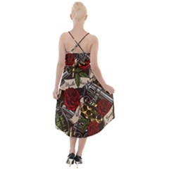 High-Low Halter Chiffon Dress  