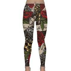 Lightweight Velour Classic Yoga Leggings 