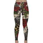 Seamless Vector Pattern Lightweight Velour Classic Yoga Leggings