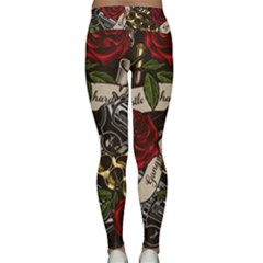 Lightweight Velour Classic Yoga Leggings 