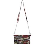 Seamless Vector Pattern Mini Crossbody Handbag