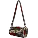 Seamless Vector Pattern Mini Cylinder Bag