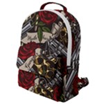 Seamless Vector Pattern Flap Pocket Backpack (Small)