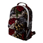 Seamless Vector Pattern Flap Pocket Backpack (Large)