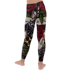 Kids  Lightweight Velour Leggings 
