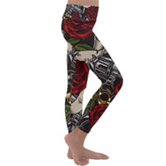 Kids  Lightweight Velour Classic Yoga Leggings 
