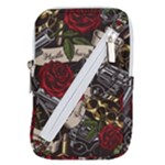 Seamless Vector Pattern Belt Pouch Bag (Small)