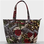 Seamless Vector Pattern Back Pocket Shoulder Bag 