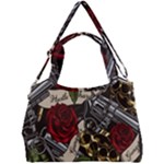 Seamless Vector Pattern Double Compartment Shoulder Bag