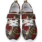 Seamless Vector Pattern Men s Velcro Strap Shoes