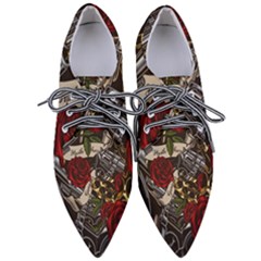 Women s Pointed Oxford Shoes 