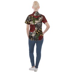 Women s Short Sleeve Pocket Shirt 