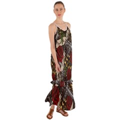 Cami Maxi Ruffle Chiffon Dress 