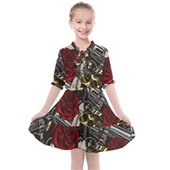 Kids  All Frills Chiffon Dress 