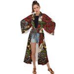 Seamless Vector Pattern Maxi Kimono