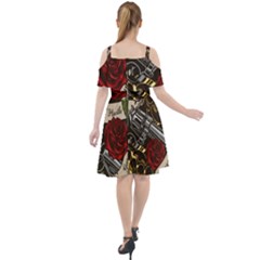 Cut Out Shoulders Dress 