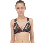 Seamless Vector Pattern Classic Banded Bikini Top