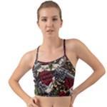 Seamless Vector Pattern Mini Tank Bikini Top
