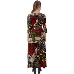 Button Up Maxi Dress 