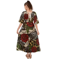 Kimono Sleeve Boho Dress 