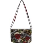Seamless Vector Pattern Double Gusset Crossbody Bag