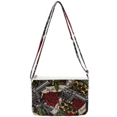 Double Gusset Crossbody Bag 