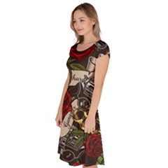 Classic Short Sleeve Dress 