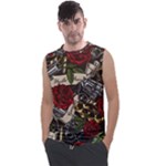 Seamless Vector Pattern Men s Regular Tank Top