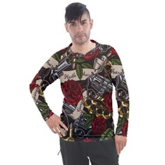 Men s Pique Long Sleeve T-Shirt 