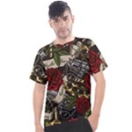 Seamless Vector Pattern Men s Sport Top