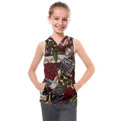 Kids  Sleeveless Hoodie 