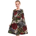 Kids  Midi Sailor Dress 