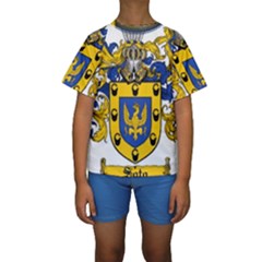 Kids  Short Sleeve Swimwear 