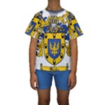 Soto Coat of Arm Kids  Short Sleeve Swimwear