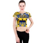 Soto Coat of Arm Crew Neck Crop Top