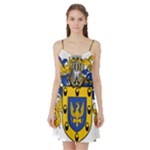 Soto Coat of Arm Satin Night Slip