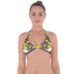 Soto Coat of Arm Halter Neck Bikini Top