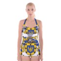 Boyleg Halter Swimsuit  