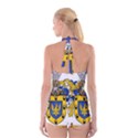 Boyleg Halter Swimsuit  