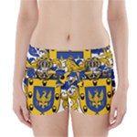 Soto Coat of Arm Boyleg Bikini Wrap Bottoms