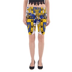 Soto Coat of Arm Yoga Cropped Leggings from ArtsNow.com