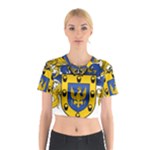 Soto Coat of Arm Cotton Crop Top