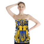 Soto Coat of Arm Strapless Top