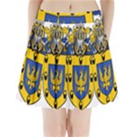 Soto Coat of Arm Pleated Mini Skirt