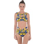 Soto Coat of Arm Bandaged Up Bikini Set 