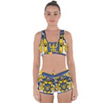 Soto Coat of Arm Racerback Boyleg Bikini Set